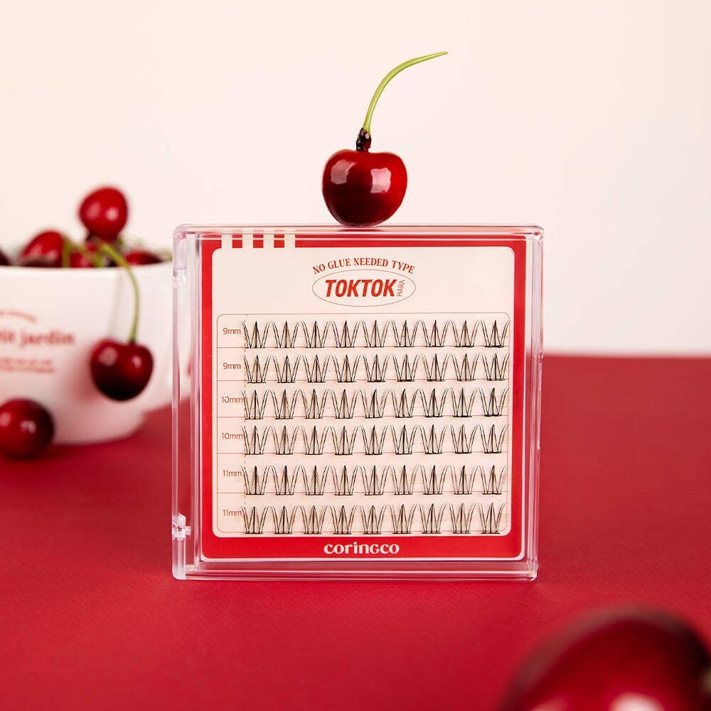 CORINGCO No Glue Lash Clusters